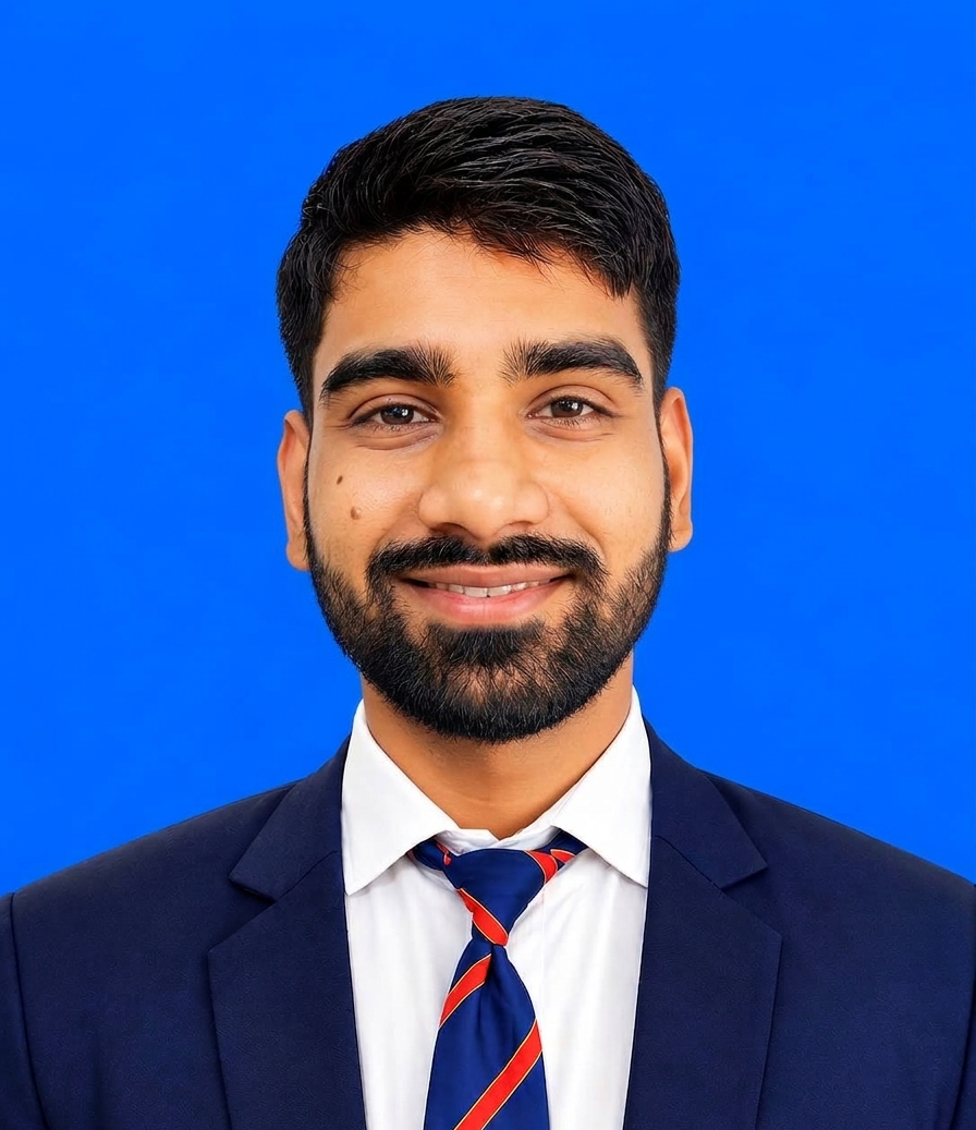 Deepak Kumar Shukla smiling